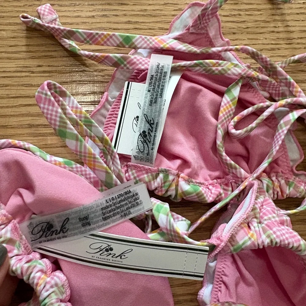 Frankie’s bikinis gingham set